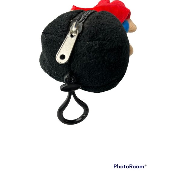 Vintage Hallmark Itty Bitty Batman & Superman Plush Zippered Coin Pouch Set of 2 - Picture 7 of 9